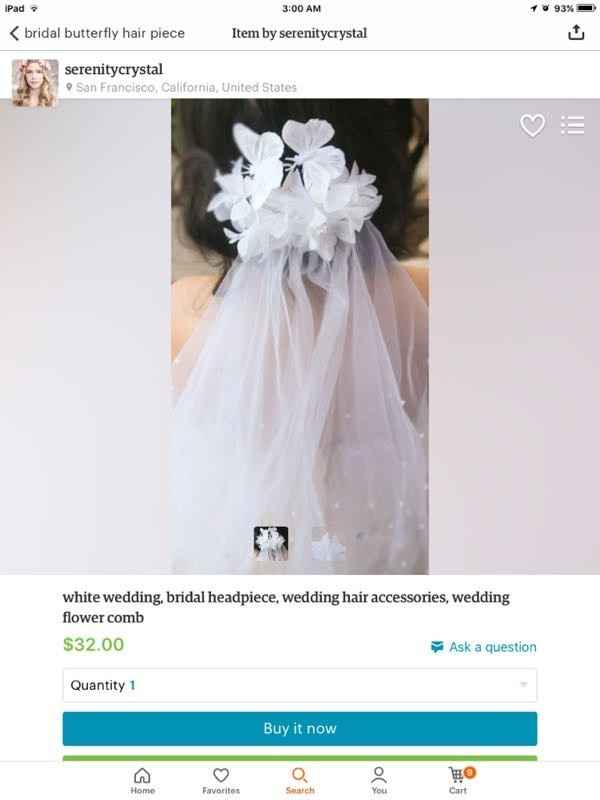 Opinions on head pieces to match my dress....