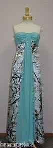 Need of Camouflage and Teal dresses