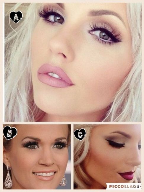 Hair & makeup help choose