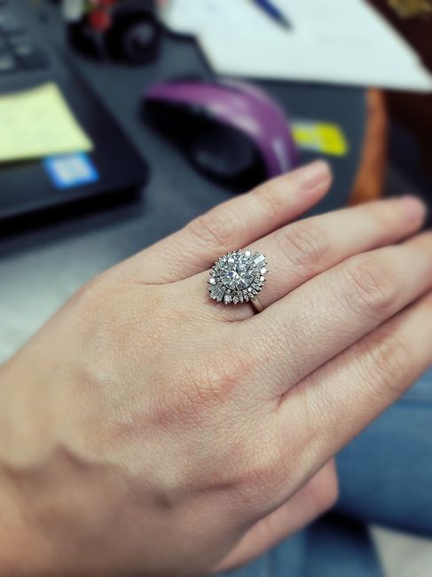 2023 Brides - Show us your ring! 1
