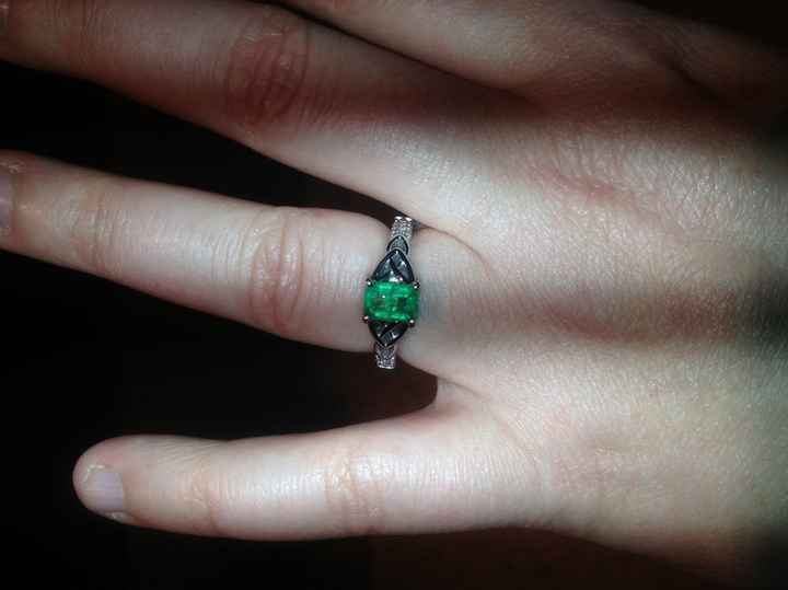 Lets see those engagement rings!