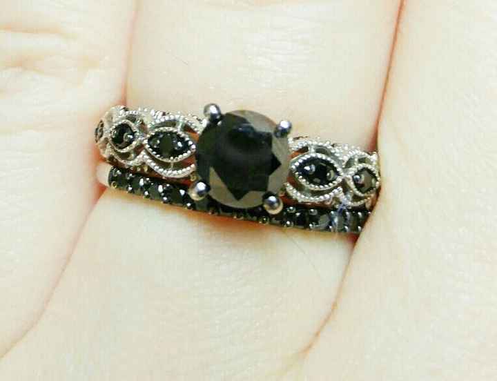 Rings with alt. Gemstone color and/or engravings?