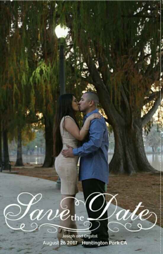 Save the date pic. Help lol