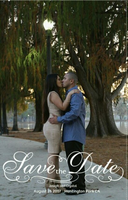 Save the date pic. Help lol
