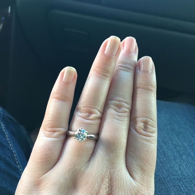 SHOW OFF YOUR RINGS LADIES!! I wanna see that bling!!!