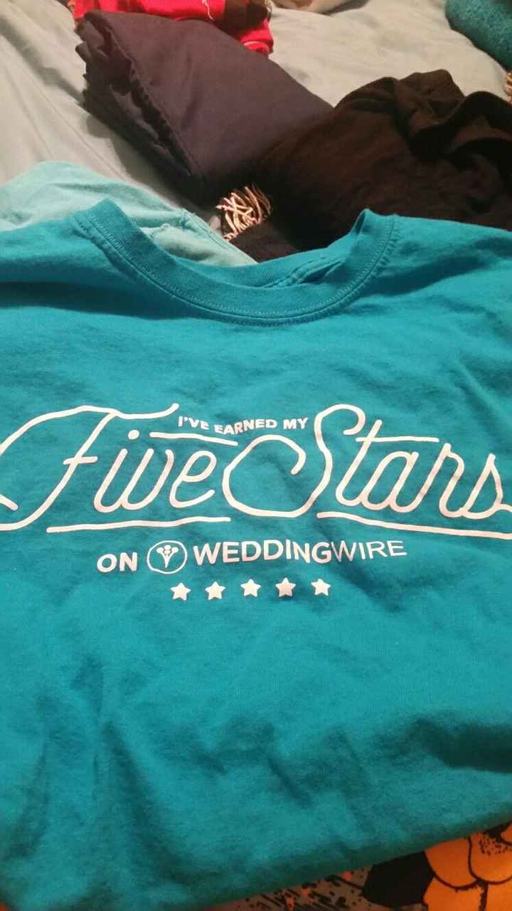 Yay my t star shirt came