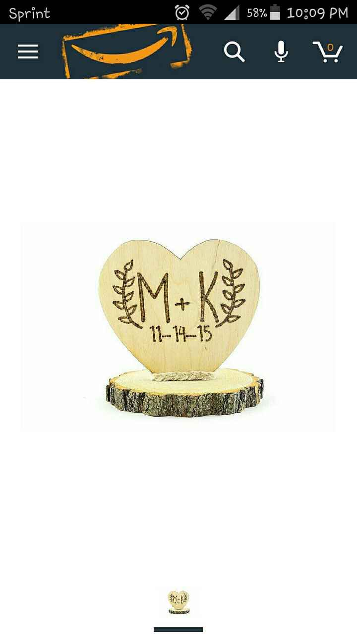 Cake topper