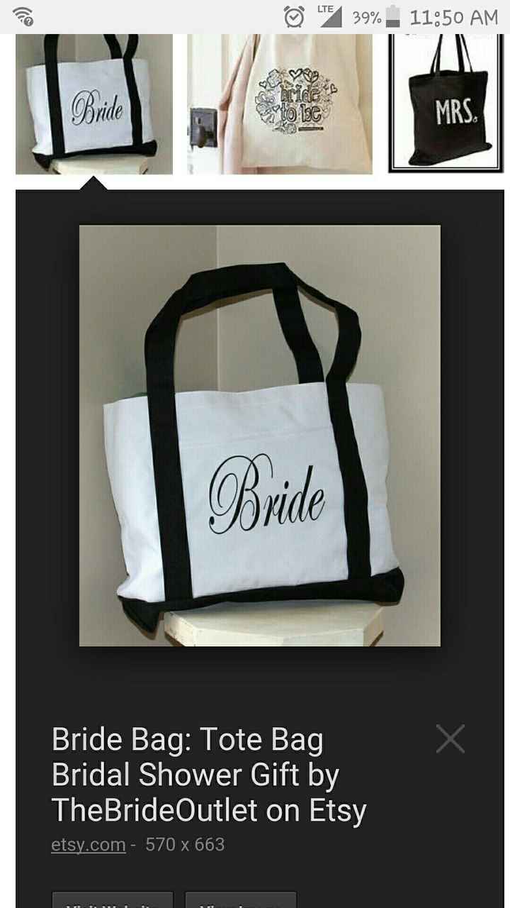 Bridesmaid gifts?