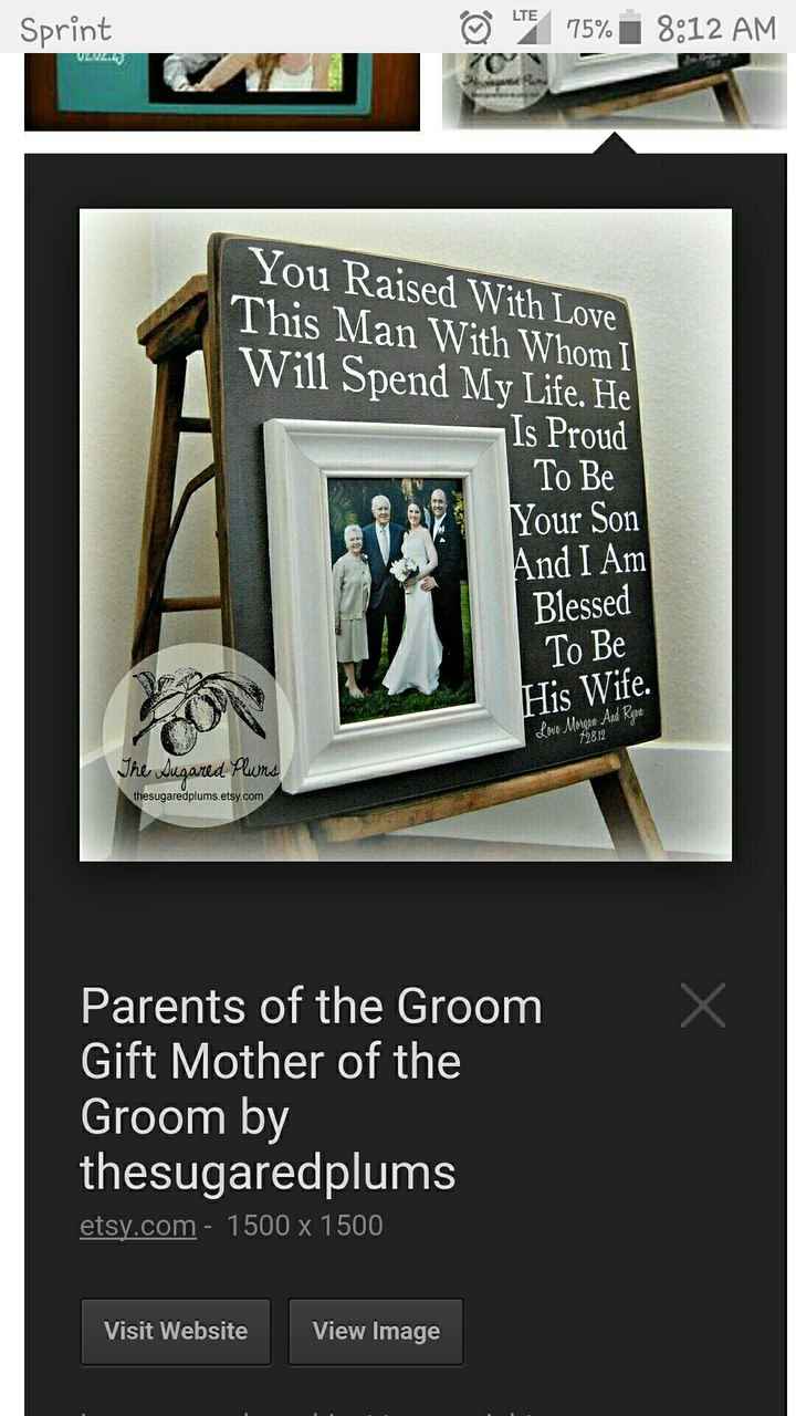 Anyone doing gifts for parents?
