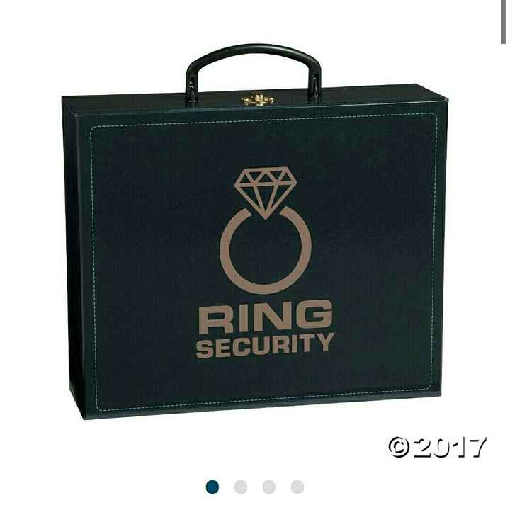 What will your ring bearer be carrying?