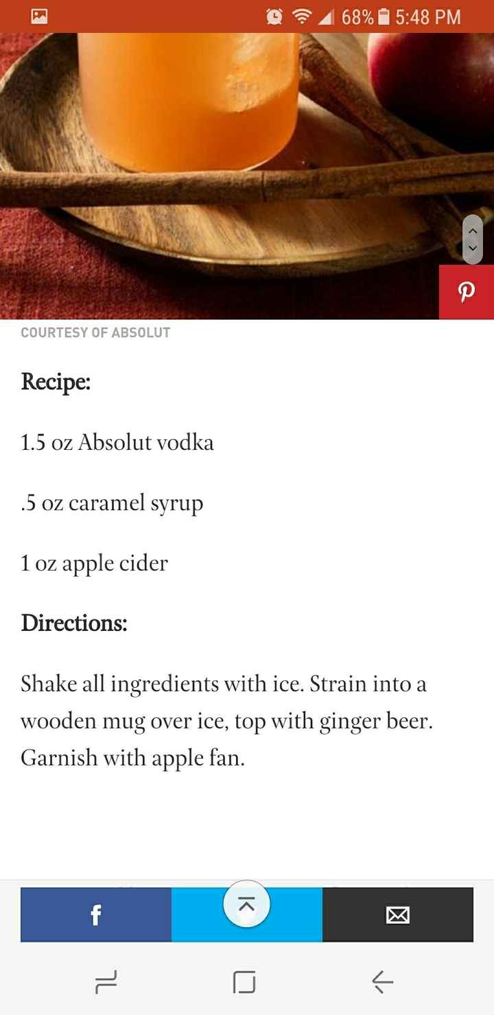 Signature drinks part 2
