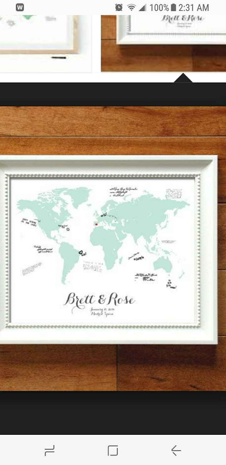 USA map guestbook