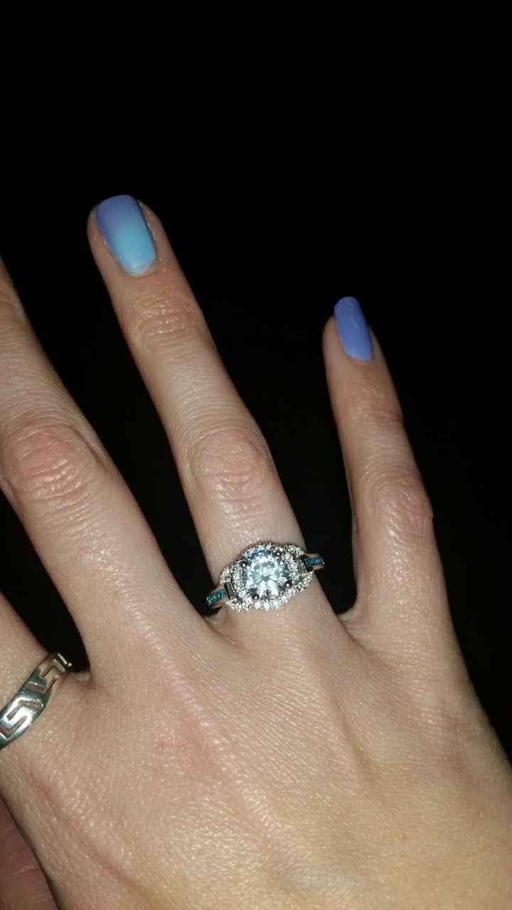 Moissanite rings