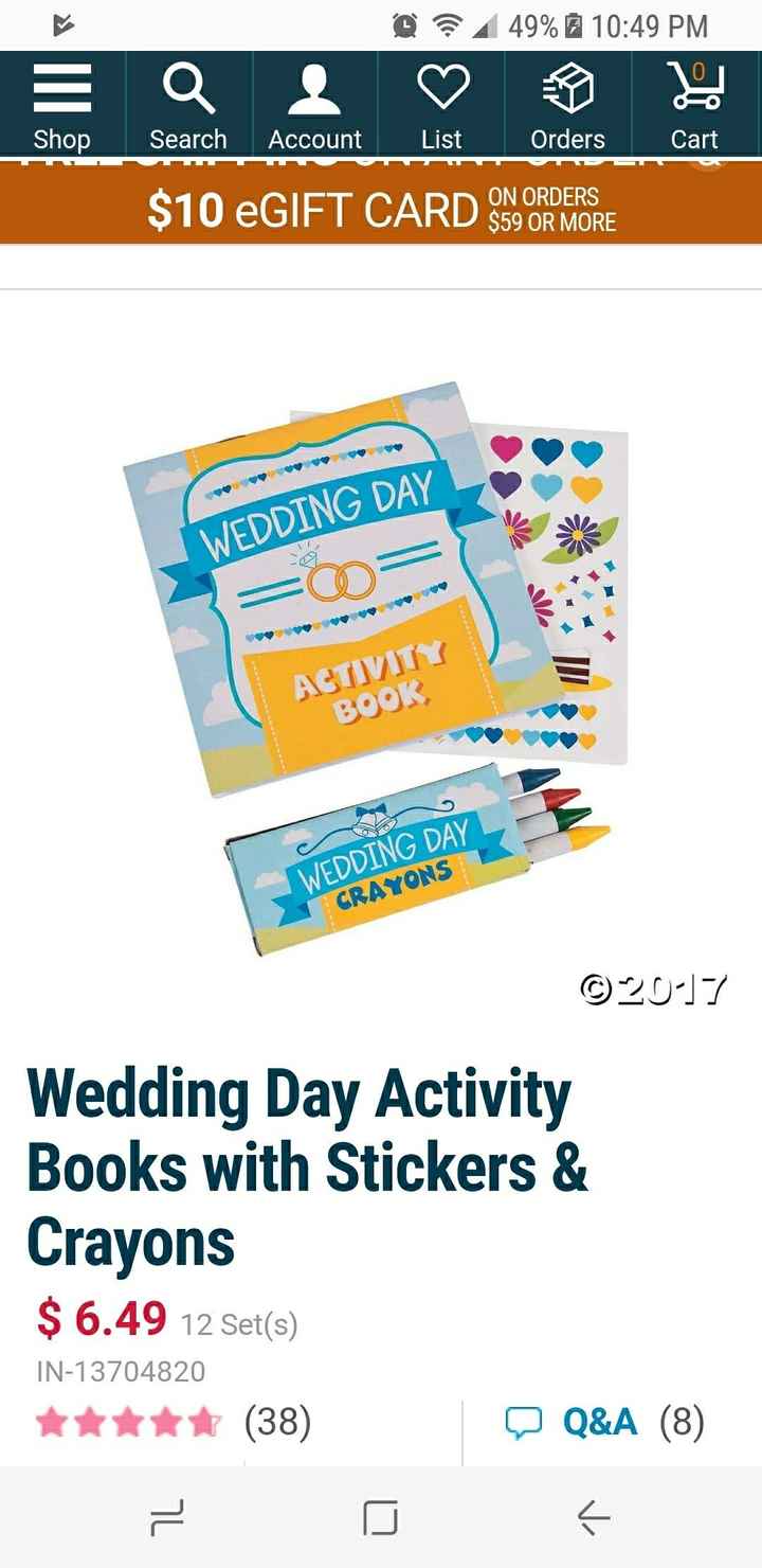 Activity packets for kids