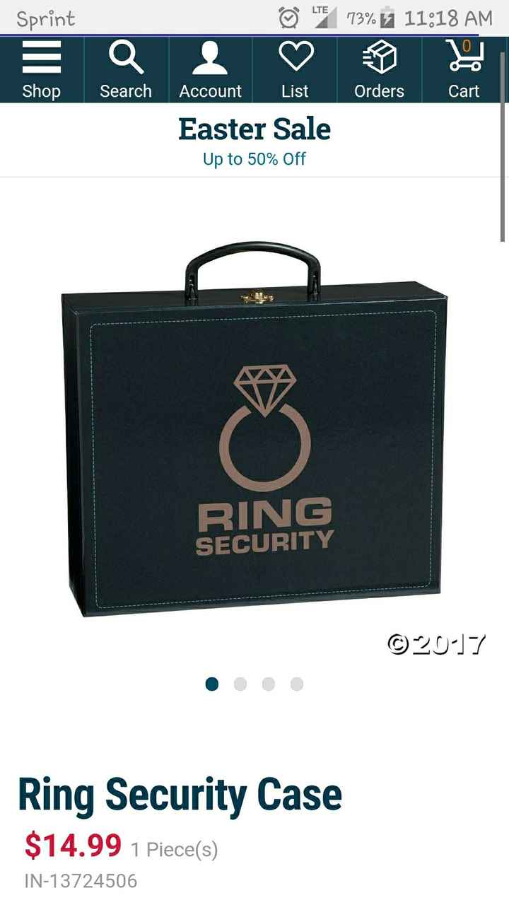  Ring boxes/pillows - 1
