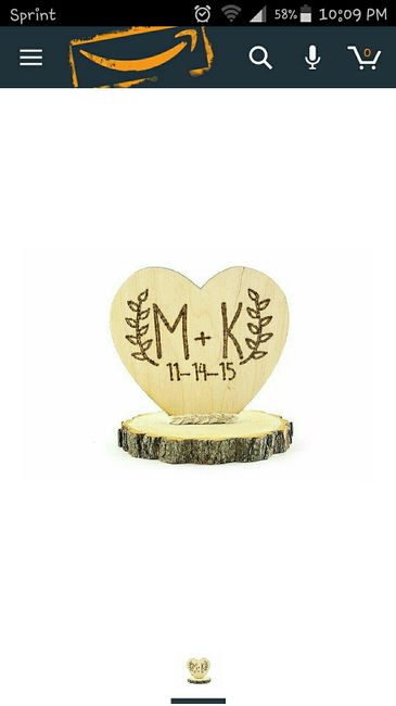 Cake topper