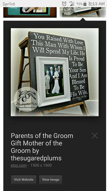 Anyone doing gifts for parents?