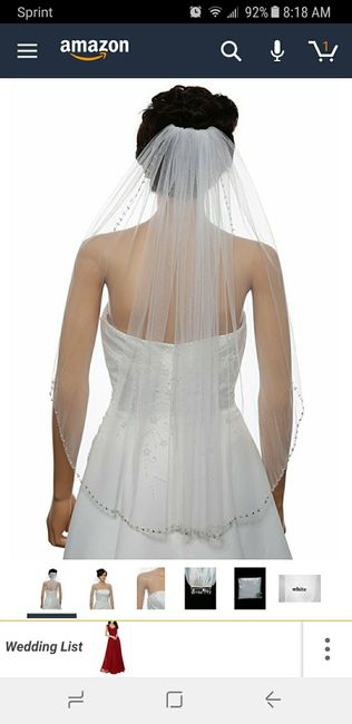  Ivory Lace With Champagne Underlay - Having Issues Finding Veil (picture Heavy) - 1
