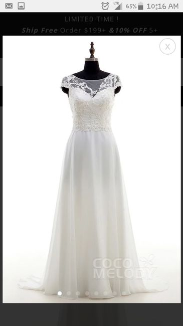 Affordable but gorgeous dresses 1