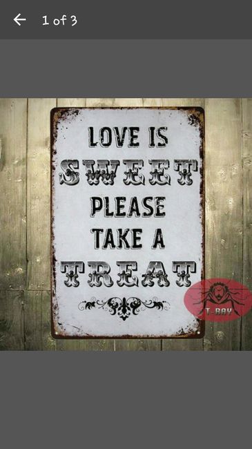 Dessert Bar Sign ideas? 1