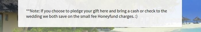 How To Make A Honeyfund ... Tackier