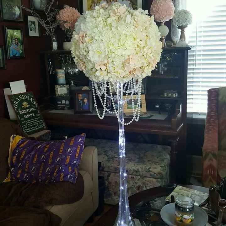 Silk Centerpieces or Live Flowers????