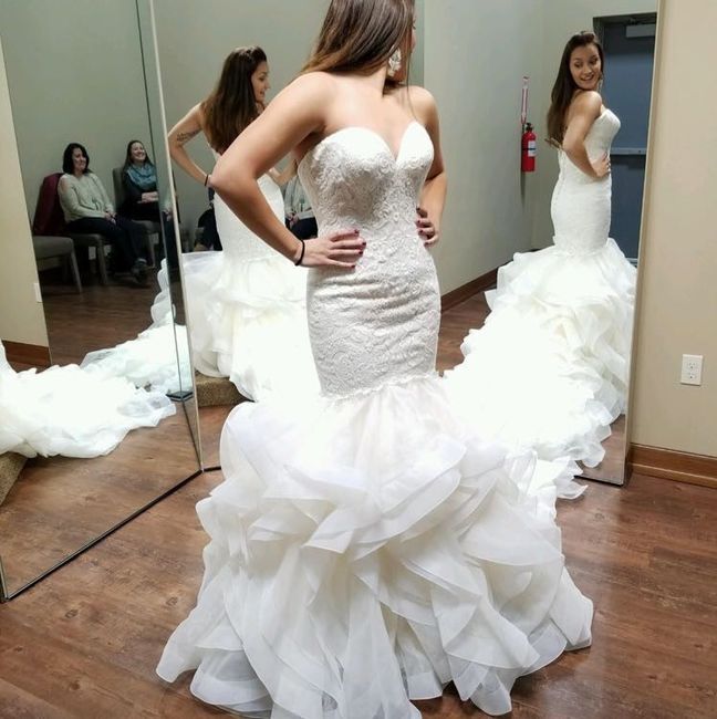 I said YES to my dress!!!! Let me see yours!!