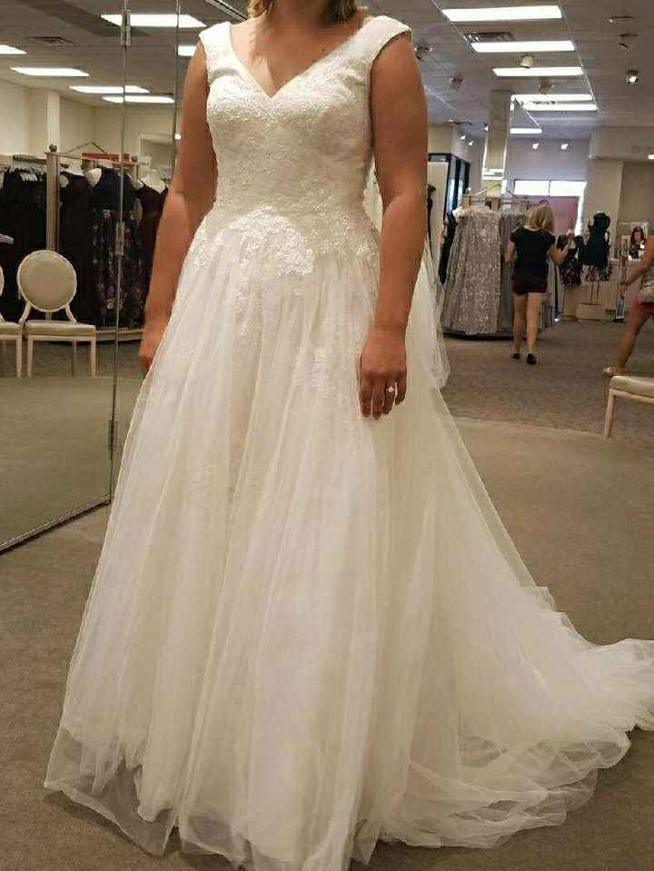 Said yes to the dress!