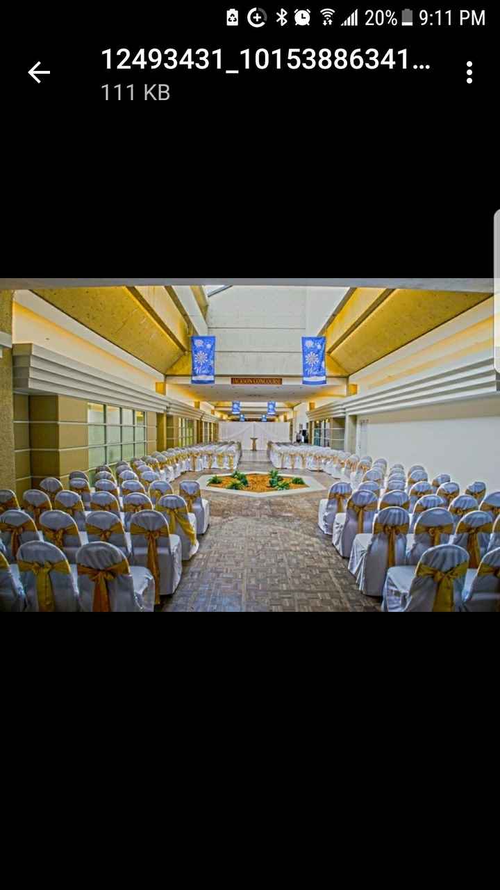 New ceremony venue needed