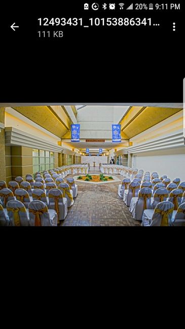 New ceremony venue needed