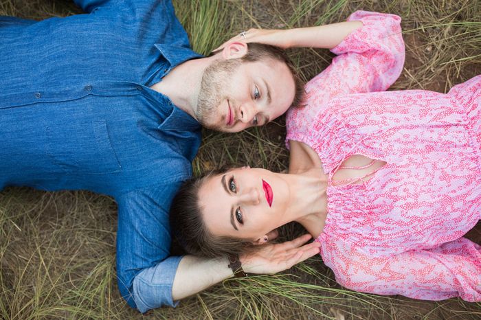 Makeup with red lipstick - 1