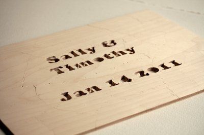 Guestbook Alternative Idea WEDDING PUZZLE  **Pics