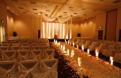 Wedding aisle decorations
