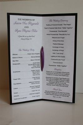 Wedding Programs - Please share