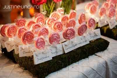 Chocolate Escort Cards