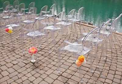 Ghost Chairs at Wedding ???????? **Pics