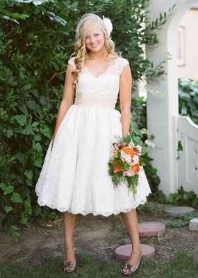 any other brides planning on wearing a shorter dress on their big day??