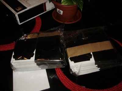 Any ideas of what to fill favor boxes with other than the traditional candy?