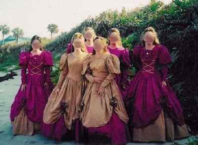 Tacky/Trashy Bridesmaid Dresses
