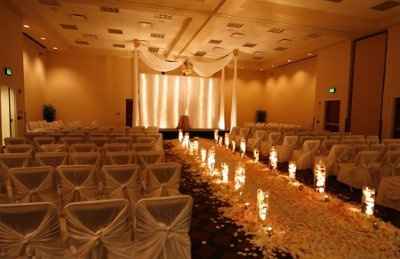 Wedding aisle decorations