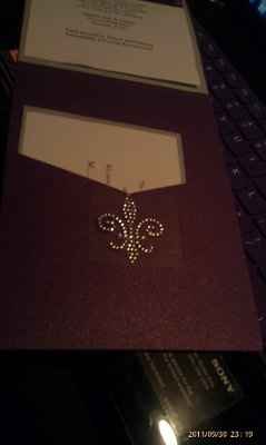 First Real DIY (pics) ** Invitations