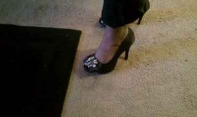 I can't stop looking at shoes ...