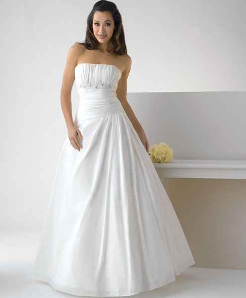Wedding Dress without a train