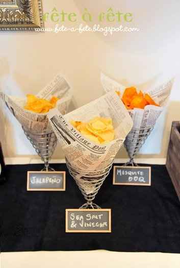 chip buffet instead of candy buffet