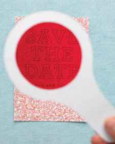 Very Unique Save the Dates and Invitations