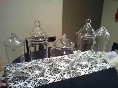 Finally got all my jars for the popcorn buffet