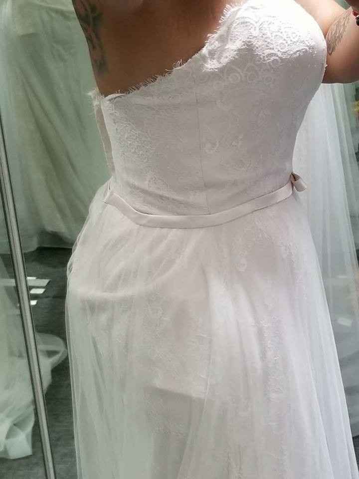 Seamstress cut my dress too short - wedding 7 days away