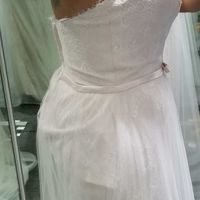 Seamstress cut my dress too short - wedding 7 days away