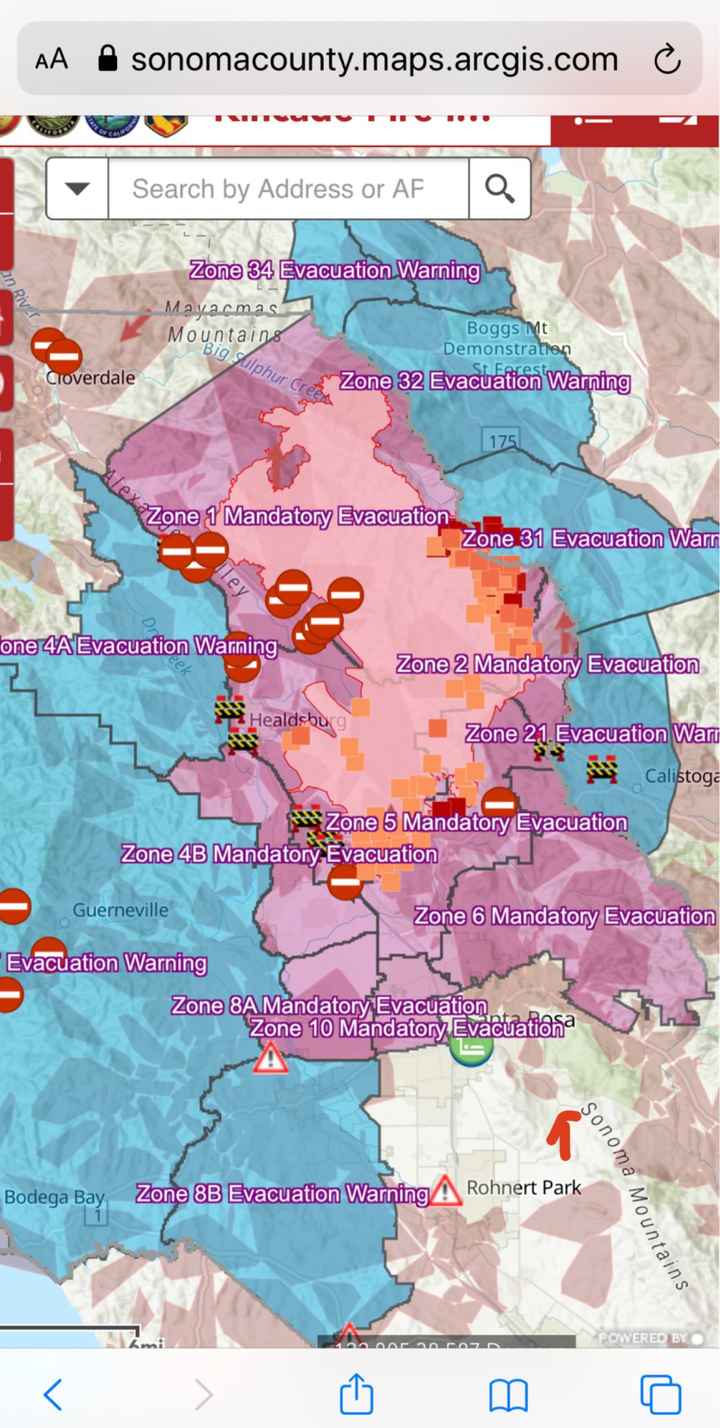 Sonoma County fires 🔥 wedding in 2 days!! - 1