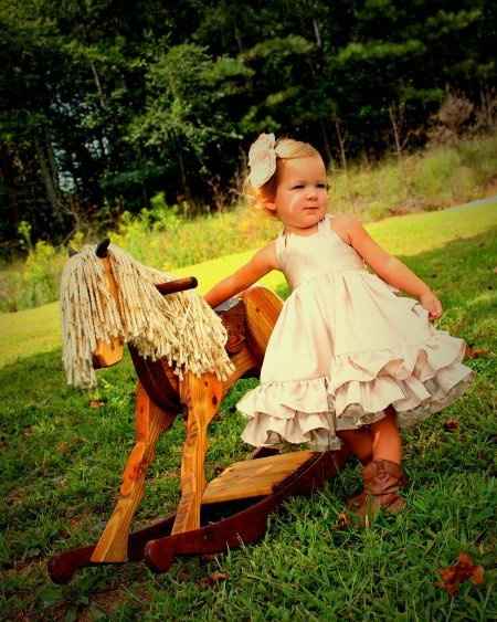 Flower girl outfits other than puffy white dresses